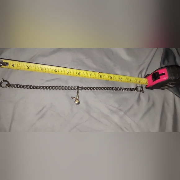 Vintage playboy bunny charm on a chain. - Picture 9 of 11